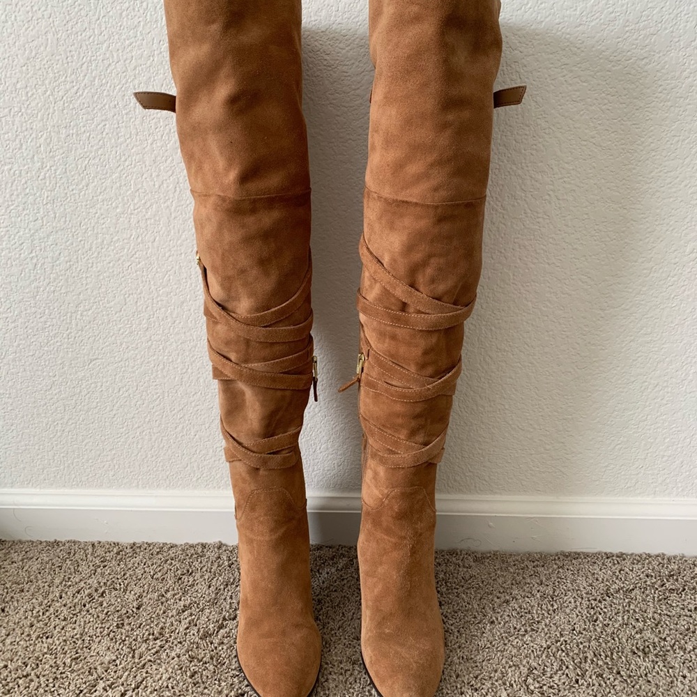 Sam Edelman over the knee suede leather boots! 😍 - Picture 3 of 7